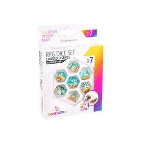 DICE omarmde Summer Time RPG Dice Set 7pcs Set 7pcs