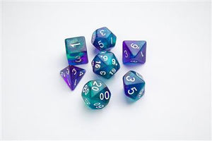 DICE Galaxy Serie Neptunus RPG Dobbelstenen Set 7-delig