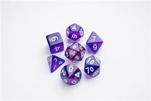 DICE Galaxy Serie Nebula RPG Dobbelstenen Set 7-delig