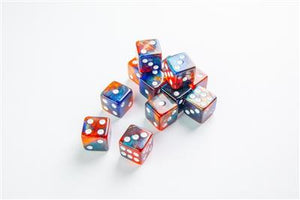 DICE Galaxy Serie Mars-D6 Dobbelstenen Set 12-delig