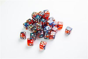 DICE Galaxy Serie Mars D6 Dobbelstenen Set 36-delig