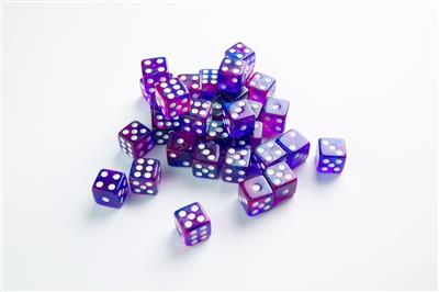 DICE Galaxy Serie Nebula D6 Dobbelstenen Set 36-delig