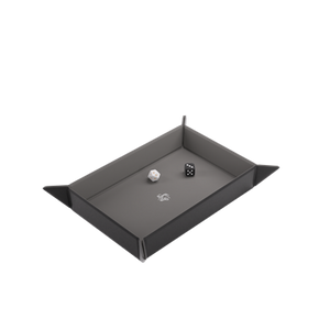 Magnetische Dobbelsteenbak Rechthoekig Zwart/Grijs
