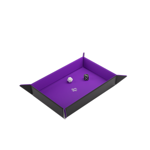 Magnetische Dobbelsteenbak Rechthoekig Zwart/Paars