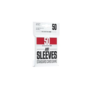 Just Sleeves - Standaard Kaartspel Rood (50)