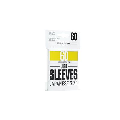 Just Sleeves - Japanse maat Geel