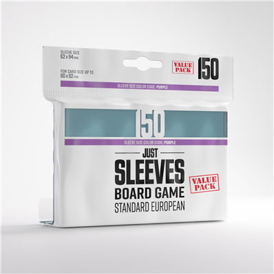 Just Sleeves - Standaard Europees voordeelpakket (150)