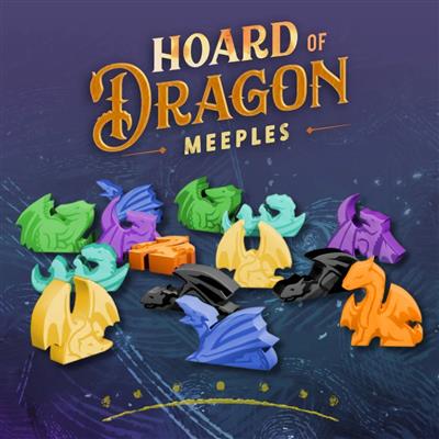 Schat aan drakenmeeples