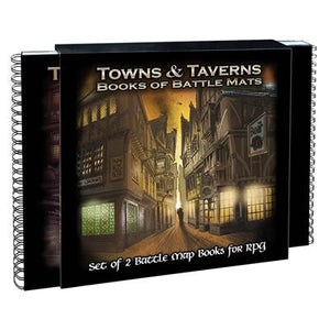 Towns & Taverns Books of Battle Mats 2 Bookset