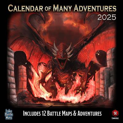 Kalender van vele avonturen 2025