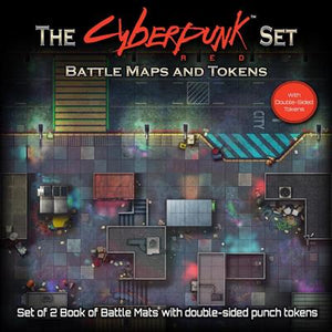 De cyberpunk set Battle Maps and Tokens
