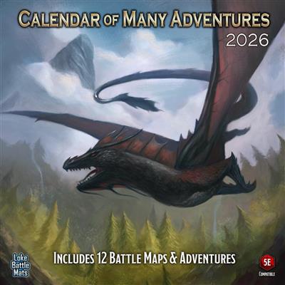 Kalender van vele avonturen 2026