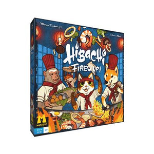 Hibachi is in vuur en vlam gezet