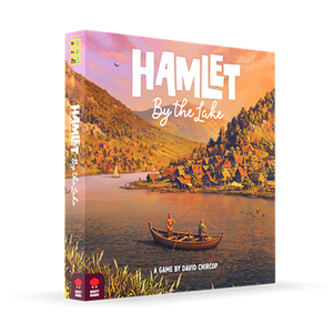 Hamlet door de uitbreiding van het meer
