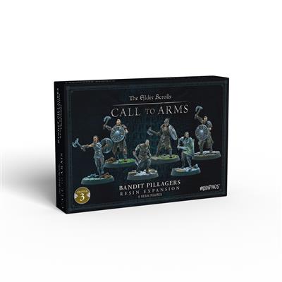 Elder Scrolls CTA Bandit Pillagers 6 Resin -figuren