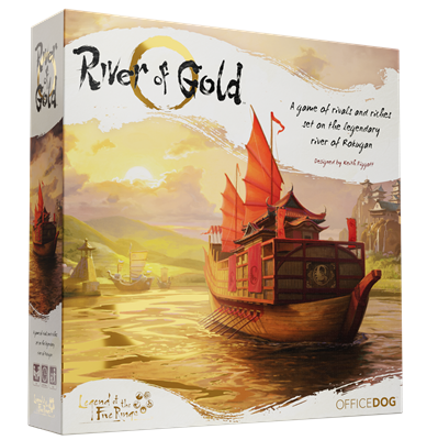 River of Gold Legend of the Five Rings Bordspel