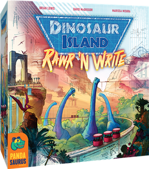 Dinosaurus Eiland Rawr en Schrijf