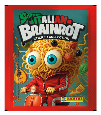 Skifidol Italiaanse Brainrot -sticker Bo