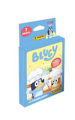 Bluey Sticker 3 Ecoblister