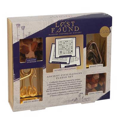 Oude beschavingen 5 puzzel set