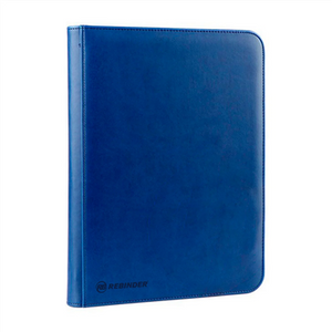 Toploader-bindmiddel ritst 9-pocket blauw