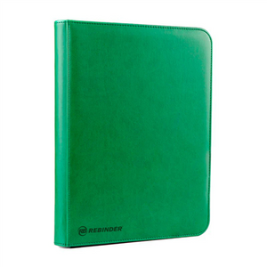 Toploader-bindmiddel ritst 9-pocket groen
