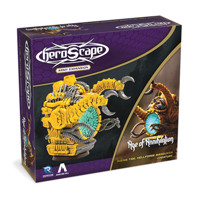 Heroscape Rising Tide Hellforge Mandukor Army Exp
