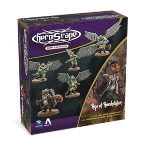 Heroscape Tuck Harrigan & Vorid Glidestikers