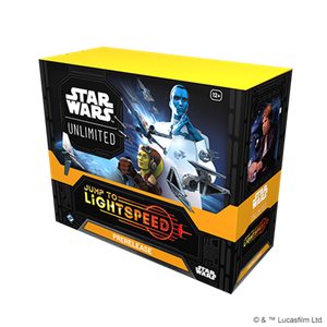 SW Onbeperkte sprong naar Lightspeed Prerelease Box