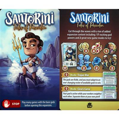 Santorini God Pack getijden van Poseidon