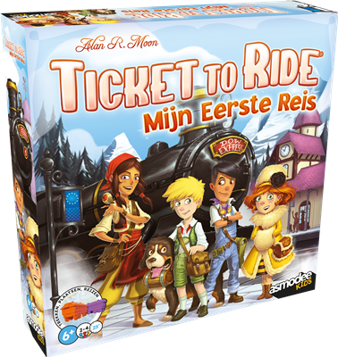 Ticket to Ride Mijn Eerste Reis Europa