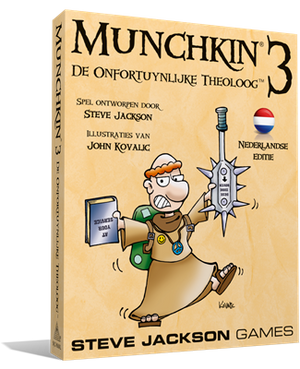 Munchkin 3 NL - De Onfortuinlijke Theoloog