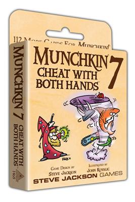 Munchkin 7 cheat met beide handen