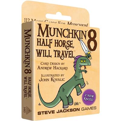 Munchkin 8 Half paard, zal reizen
