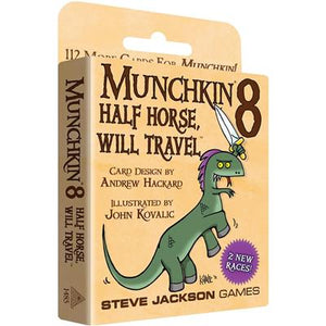 Munchkin 8 Half paard, zal reizen