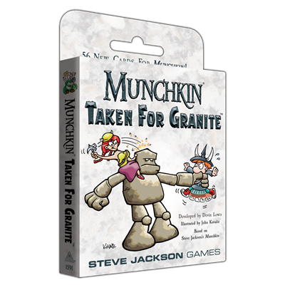Munchkin genomen voor graniet