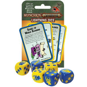 Munchkin Warhammer Age of Sigmar Bliksem Dobbelstenen