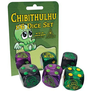 Chibithulhu dobbelstenenset d6