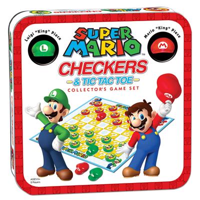 Super Mario Combo Dammen/Boter Kaas en Eieren