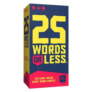 25 woorden of minder het spel waarbij elk woord telt
