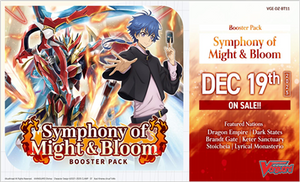 Cardfight Vanguard Symfonie van Might & Bloom BO