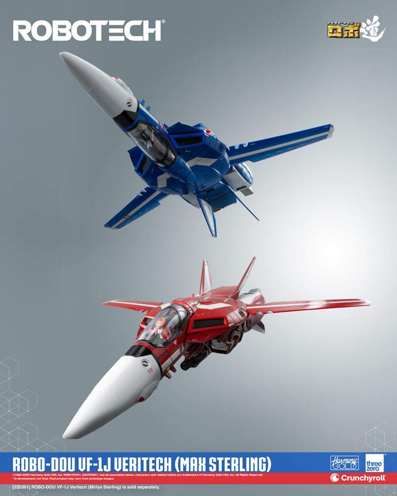 Robotech-actiefiguur ROBO-DOU VF-1J Veritech (Max Sterling) 20 cm