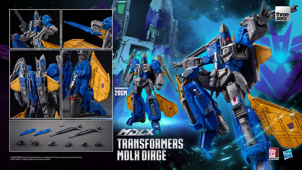 Transformers MDLX actiefiguur Dirge 20 cm