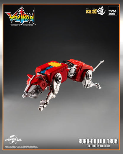 Voltron: Defender of the Universe Robo-Dou actiefiguur Voltron Retro Toy Edition 27 cm