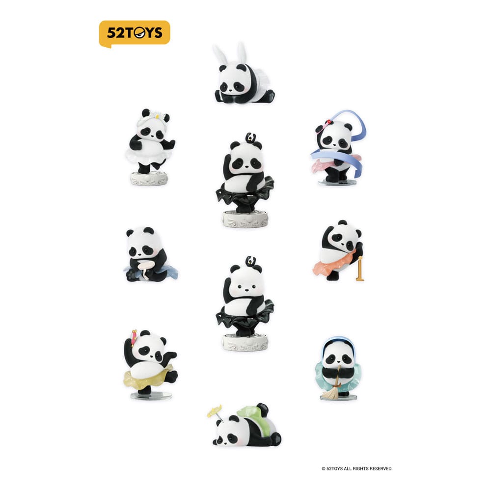 Panda Rolgordijndoos Figuren Assortiment Balletvoorstelling 7 cm (8)