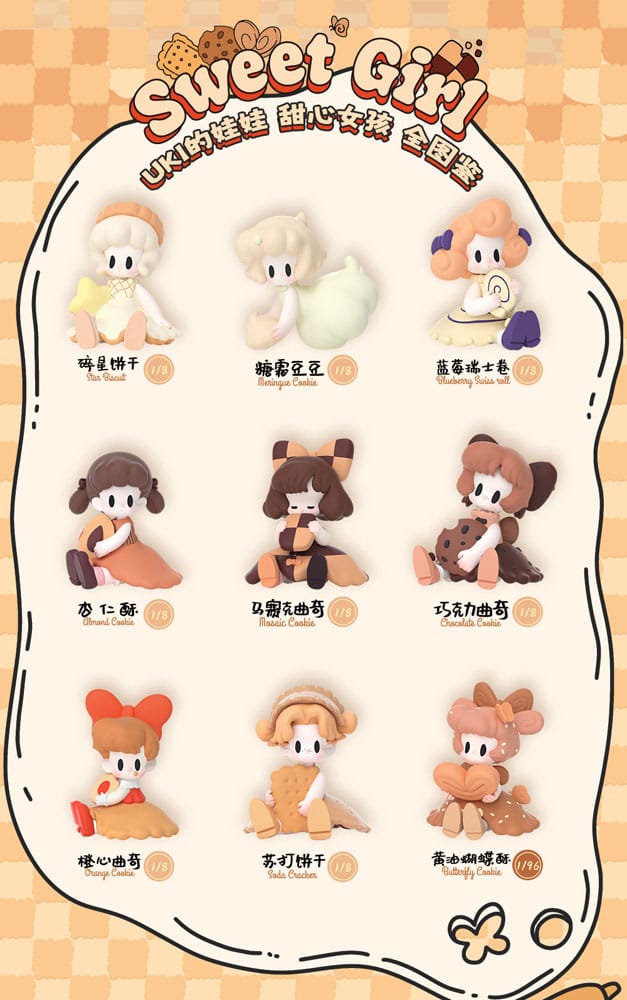 Uki Blind Box Figuren Assortiment Midnight Tea Party Limited Edition 7 cm (8)