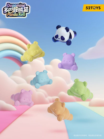 Panda Rolgordijndoos Figuren Assortiment Dopamine Panda's 3 cm (6)