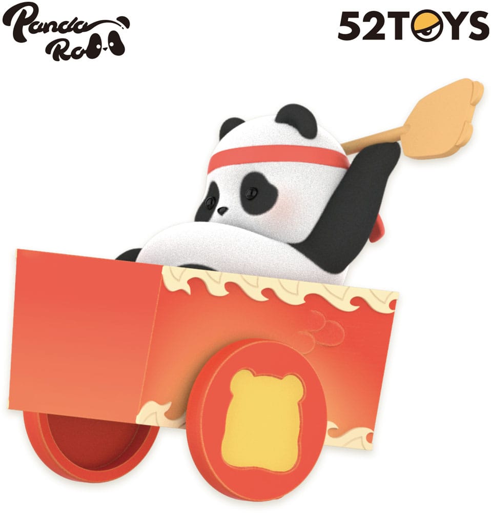 Panda Rolgordijn Box Figuren Assortiment Dragon Boat Racing 10 cm (4)