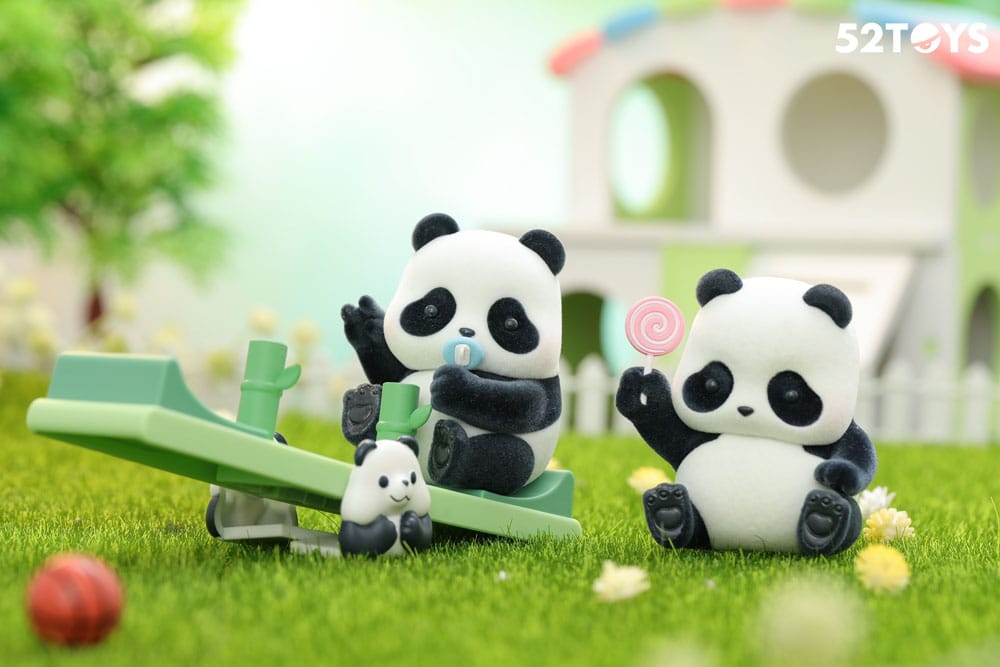 Panda Rolgordijndoos Figuren Assortiment Kleuterschool 7 cm (8)