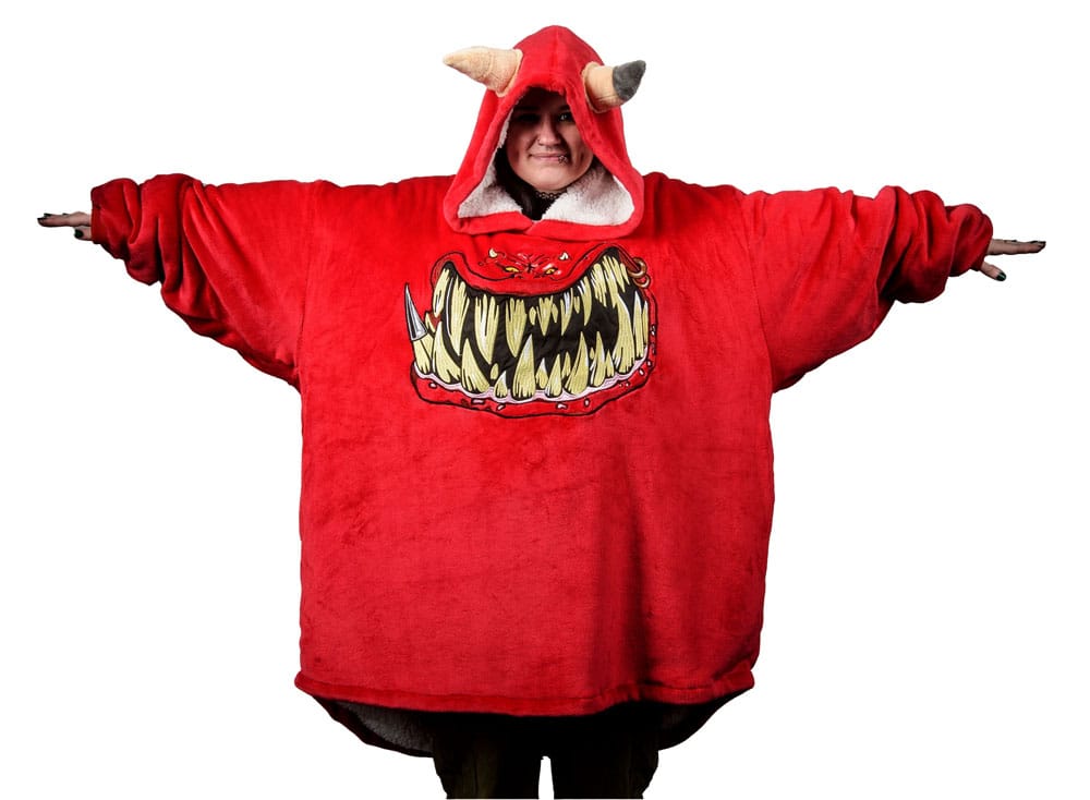 Warhammer 40K oversized hoodiedeken Squig rood